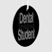 Dental Student Extraordinator Ornament (Vorderseite)
