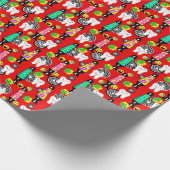 Dental Tooth/Retro 60" RDH Fun Geschenkpapier (Ecke)