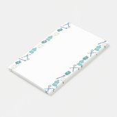 Dentaldesign-Notizblock Post-it Klebezettel (angewinkelt)