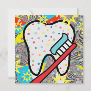 Dentalkunst Feiertagskarte