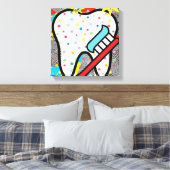 Dentalkunst Leinwanddruck (Insitu (Schlafzimmer))
