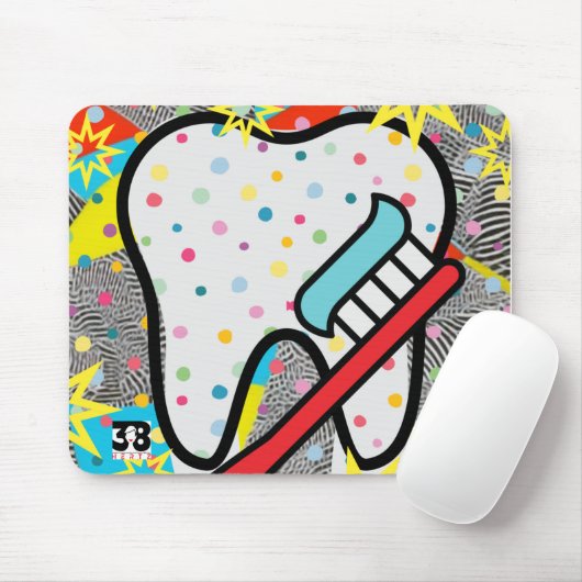Dentalkunst Mousepad (Mit Mouse)