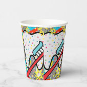 Dentalkunst Pappbecher (Rechts)