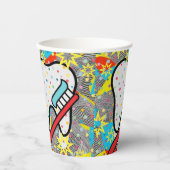 Dentalkunst Pappbecher (Vorderseite)