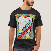 Dentalkunst T-Shirt (Vorderseite)