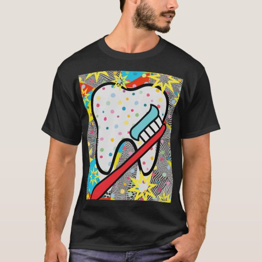 Dentalkunst T-Shirt (Vorderseite)