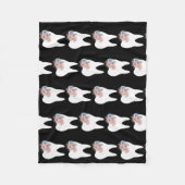 Dentalschulassistentin Hygienikerin Fleecedecke (Vorderseite)