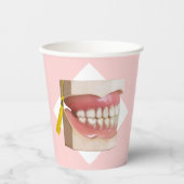 Dentalschulpartei Pappbecher (Vorderseite)