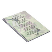 Dented Halo Brain Operation Survivor Poem Notebook Notizblock (Rechte Seite)