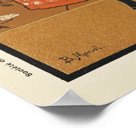 Dentifrice-Poster Poster (Ecke)