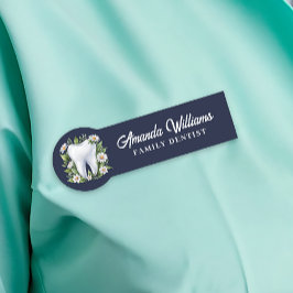 Dentin Gold Logo Beruflich Namensschild