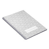 Dentin-Niedliches 3D-Zahnmuster-Dental Notizblock (Rechte Seite)