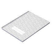 Dentin-Niedliches 3D-Zahnmuster-Dental Notizblock (Linke Seite)