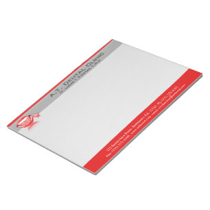 Dentist Big Mouth Große Dental Notepad Notizblock