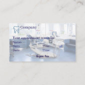 Dentist Business Cards, 42 Pack, 100 Visitenkarte (Rückseite)