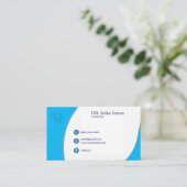 Dentist Business Cards, 45 Pack, 100 Visitenkarte (Stehend Vorderseite)