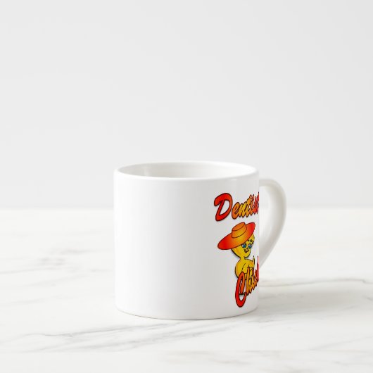 Dentist Chick #5 Espressotasse (Vorderseite Rechts)