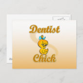 Dentist Chick Postkarte (Vorne/Hinten)