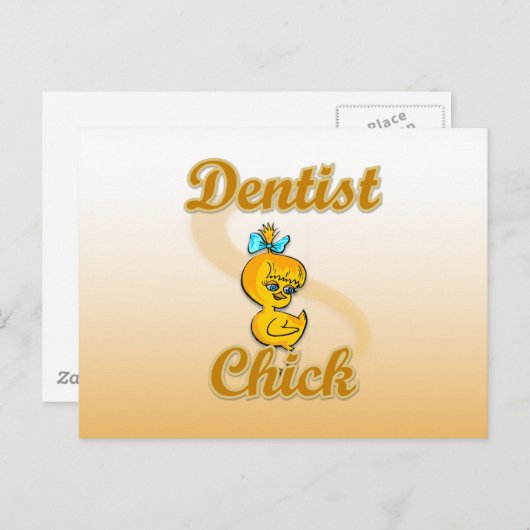 Dentist Chick Postkarte (Vorne/Hinten)