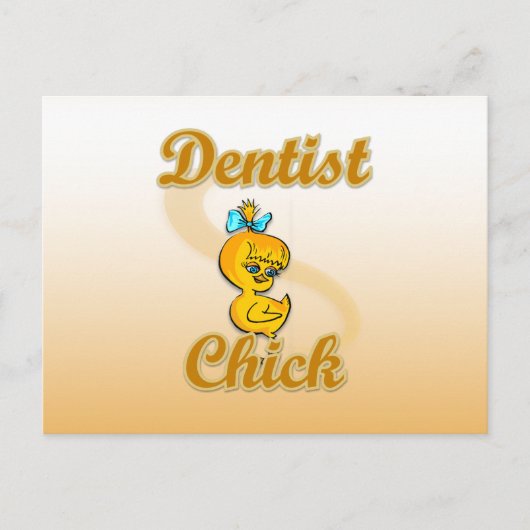 Dentist Chick Postkarte (Vorderseite)