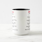 Dentist Coffee Spaß Tasse (Zentrum)