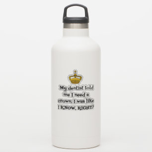 DENTIST CROWN AUFKLEBER