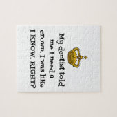 DENTIST CROWN PUZZLE (Horizontal)
