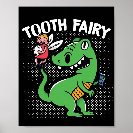 Dentist Dental Assistant Hygienist Tooth Fairy Poster (Vorne)