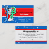 Dentist.Dental.Office.Custom Text. Verabredung Terminkarte (Vorne/Hinten)