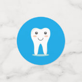 Dentist Dental Teeth Confetti Konfetti (Klein Vorderseite)