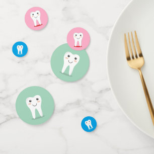 Dentist Dental Teeth Confetti Konfetti
