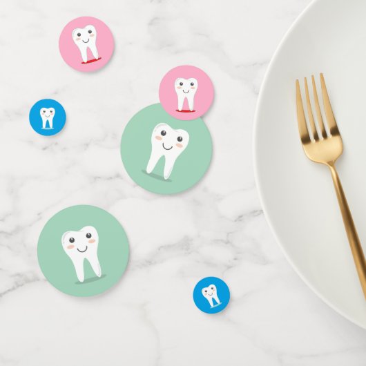 Dentist Dental Teeth Confetti Konfetti (Gruppe)