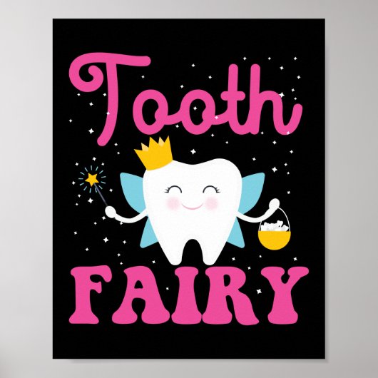 Dentist Dental Tooth Fairy Tooth Fairy Poster (Vorne)