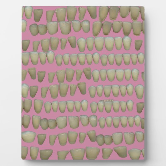 DENTIST DENTISTRY ORTHODONTICS ROTTEN TEETH MOUTH FOTOPLATTE (Vorderseite)