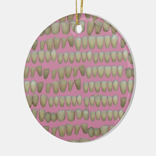 DENTIST DENTISTRY ORTHODONTICS ROTTEN TEETH MOUTH KERAMIK ORNAMENT (Links)