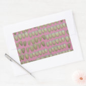 DENTIST DENTISTRY ORTHODONTICS ROTTEN TEETH MOUTH RECHTECKIGER AUFKLEBER (Umschlag)