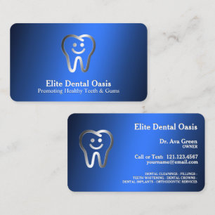 Dentist Elite Dental Visitenkarte