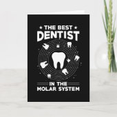 Dentist Gift Funny Karte (Vorderseite)