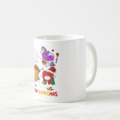 Dentist Happy Hallothanksma Halloween-Erntedank Kaffeetasse (VorderseiteRechts)