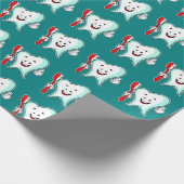 Dentist Happy Tooth Geschenkpapier (Ecke)