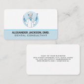 Dentist Holding Tools Visitenkarte (Vorne/Hinten)
