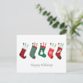 Dentist Holiday Card Feiertagspostkarte (Stehend Vorderseite)