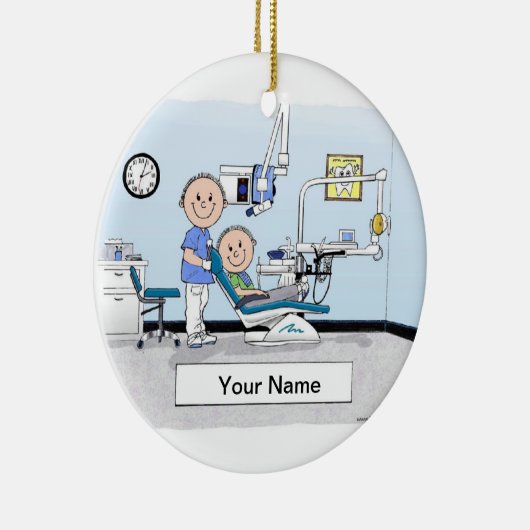 Dentist Keramikornament (Rechts)