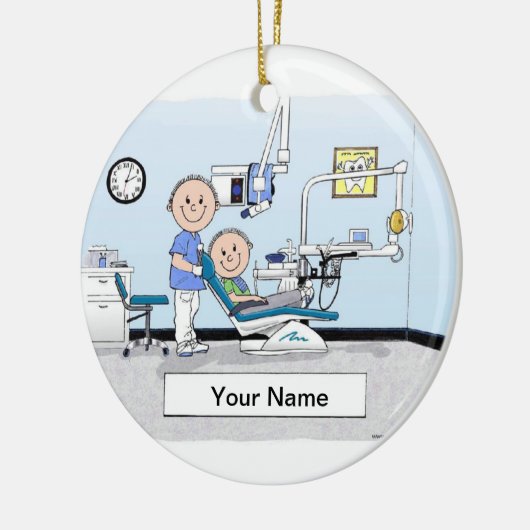 Dentist Keramikornament (Links)