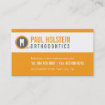 DENTIST LOGO moderne Zahnzahnlogos orange Visitenkarte<br><div class="desc">Ein kühn gezahliges Design für Ihr Geschäftsimage, um den richtigen bleibenden Eindruck zu hinterlassen. Ideal für viele Berufe, die sich auf der Suche nach diesem visuellen kreativen Vorsprung gegenüber ihren Mitbewerbern von der Masse abheben wollen, insbesondere in den Bereichen Zahnheilkunde, Kieferorthopädie und anderen beruflichen zahnbezogenen Beruf! Setup als Vorlage ist...</div>