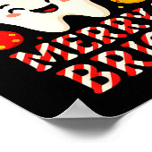 Dentist Merry Christmas May Your Smile Be Merry An Poster (Ecke)