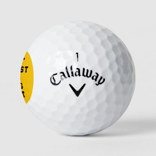 Dentist Novelty Geschenke Golfball (Logo)