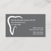 Dentist Office Appointment Business Card Template Visitenkarte (Vorderseite)