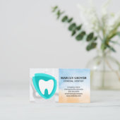 Dentist Office | Dental Health Logo Visitenkarte (Stehend Vorderseite)