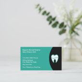 Dentist Office Modern Appointment Cards Visitenkarte (Stehend Vorderseite)